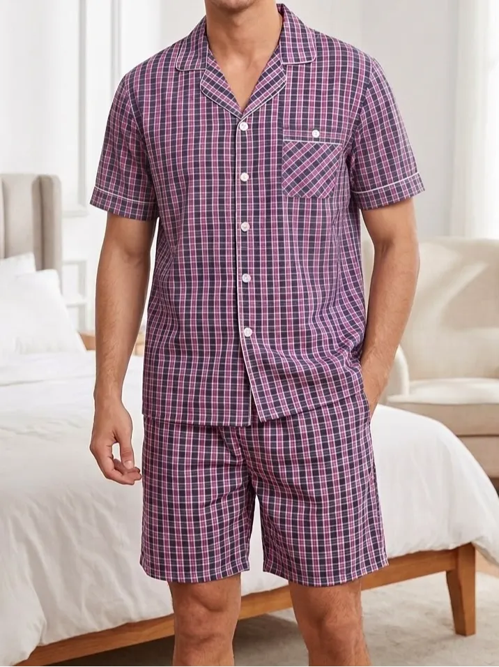 Men's Relaxed Home Pajama Set