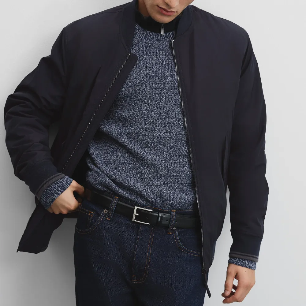 Men's Classic Bomber Jacket
