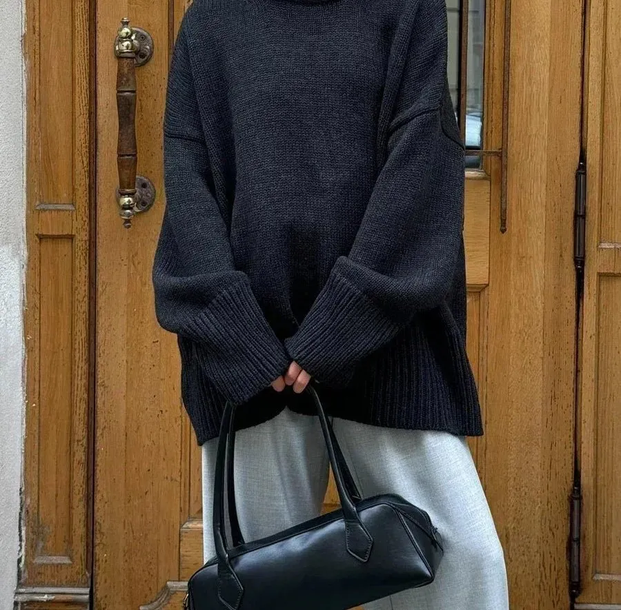 Ribbed Knit Sweater