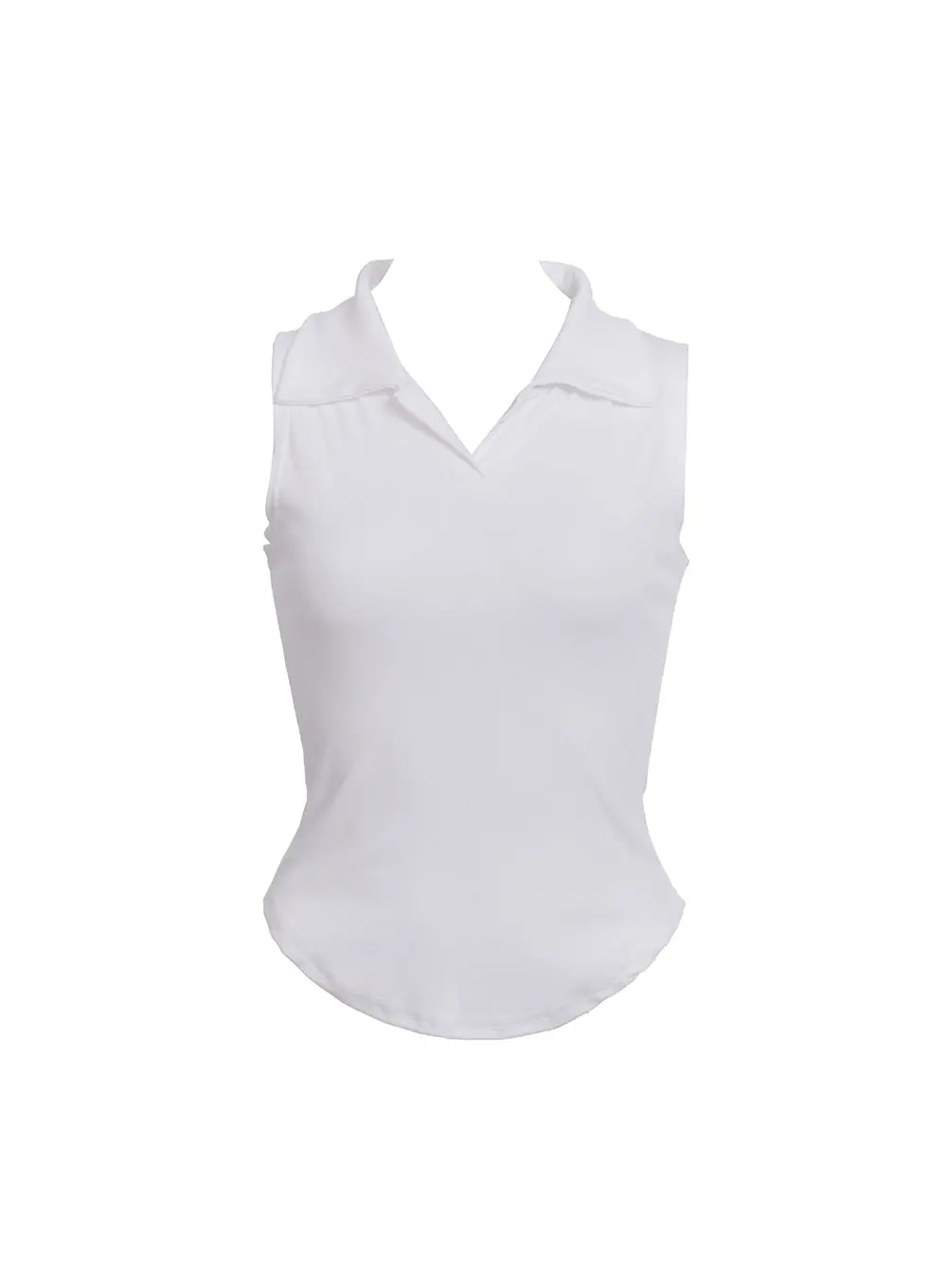 Collared Tank Top
