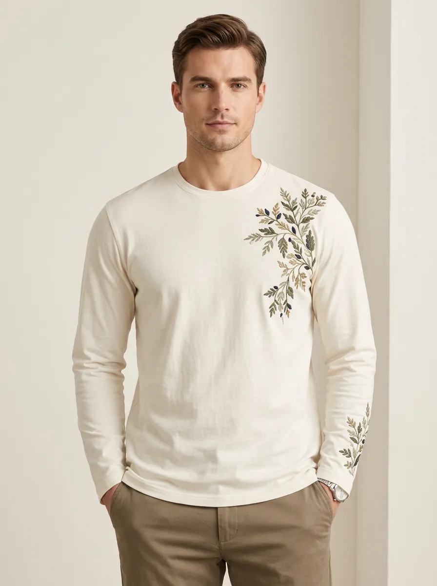 Men's Refined Modern Long Sleeve Top