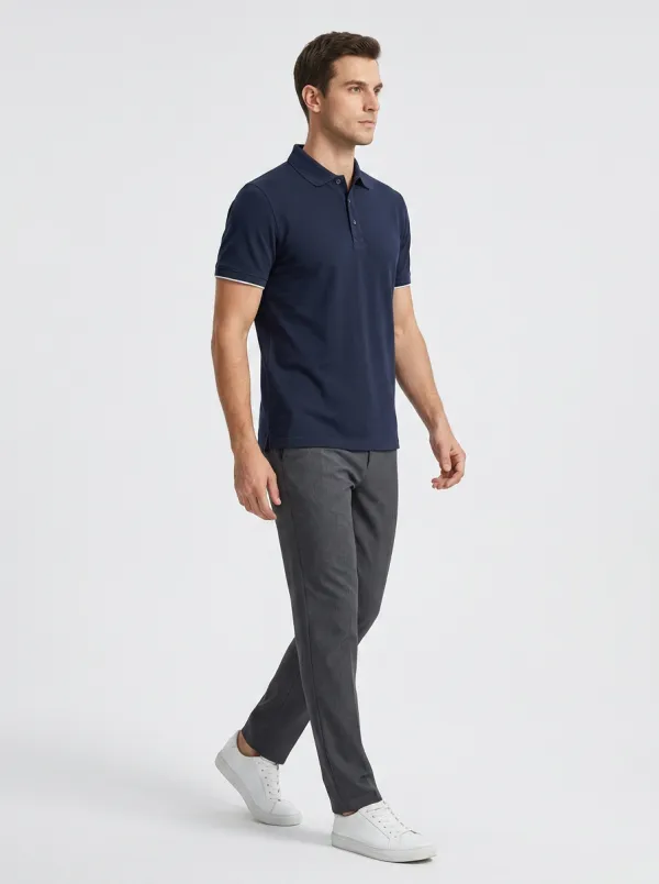 Refined Neat Men's Polo Shirt