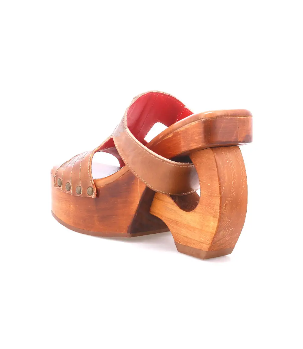 Peep-Toe Buckled Statement Heels