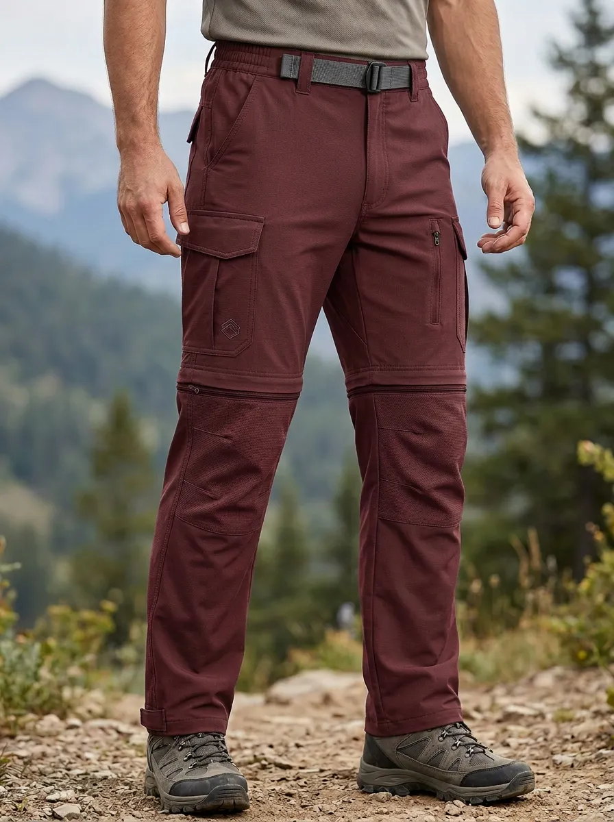 Men's Ridge Trek Waterproof Zip-Off Tactical Cargo Pants