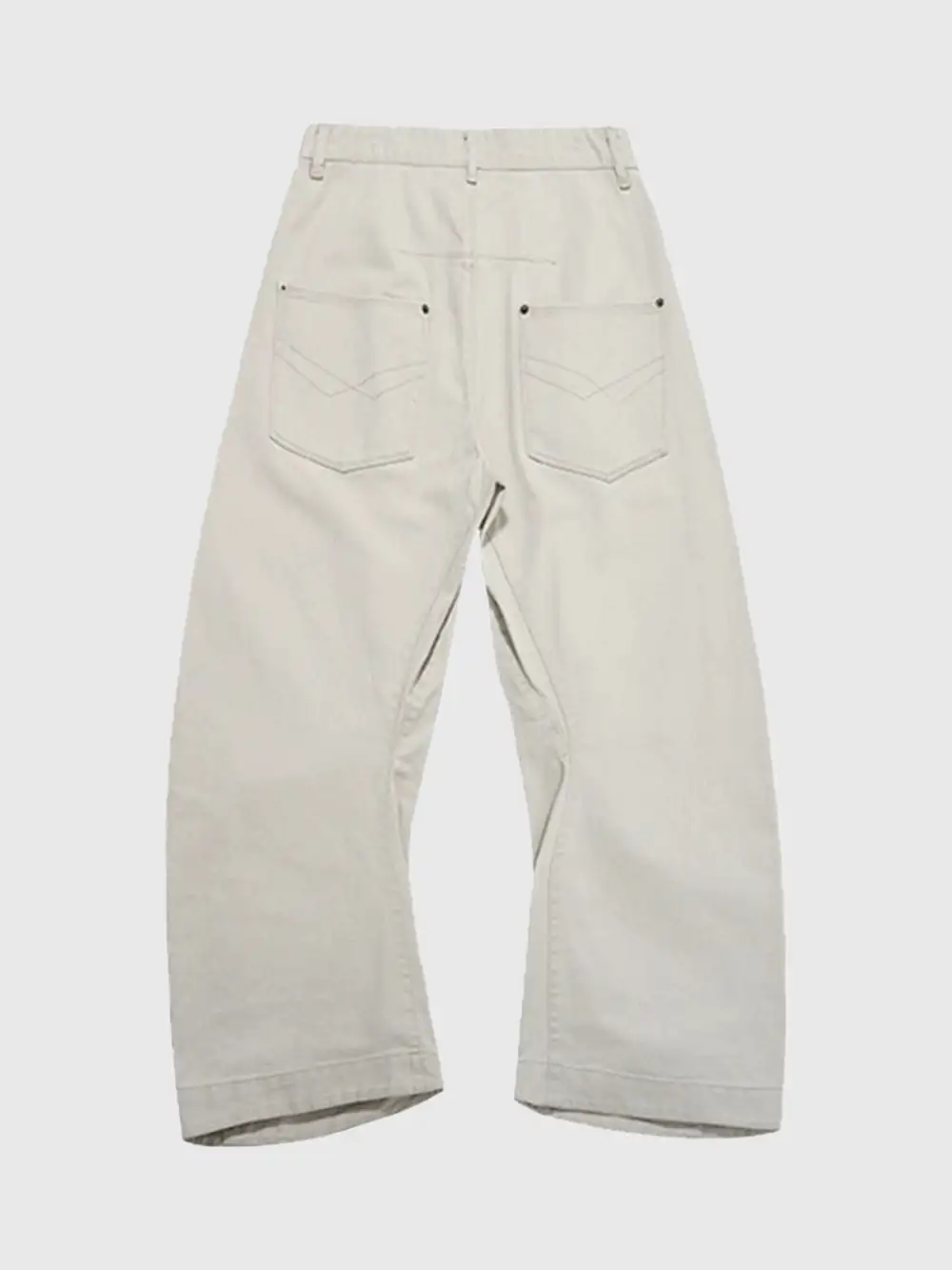 Modern Barrel-Leg Pants