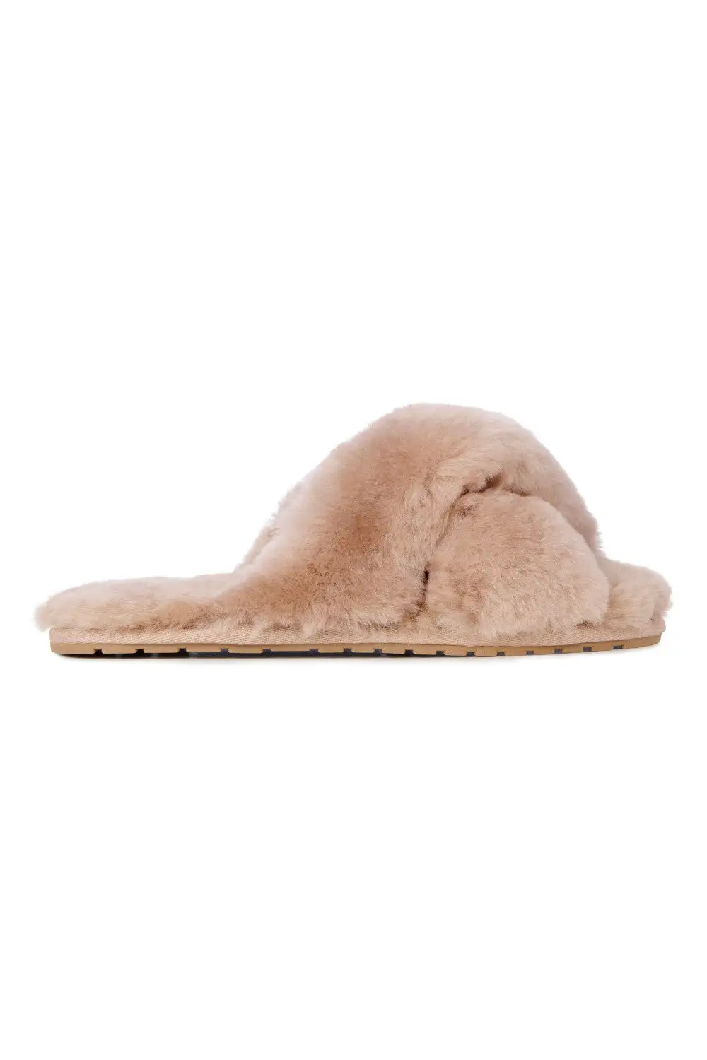 Plush Comfort Plush Lined Mule Slippers