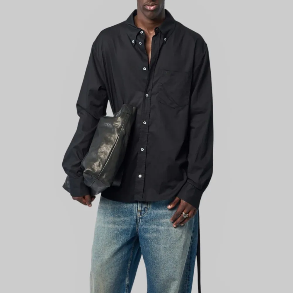 Minimal Button Front Shirt