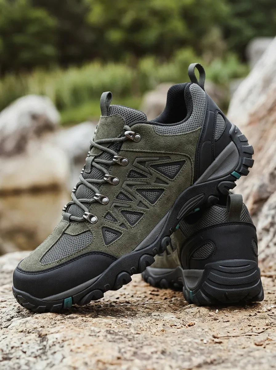 Men's Suede Outdoor Work Shoes