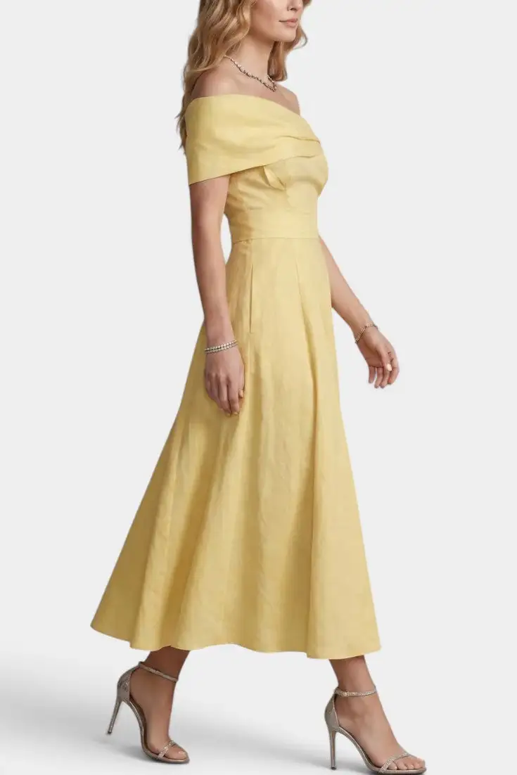 Asymmetric Maxi Dress