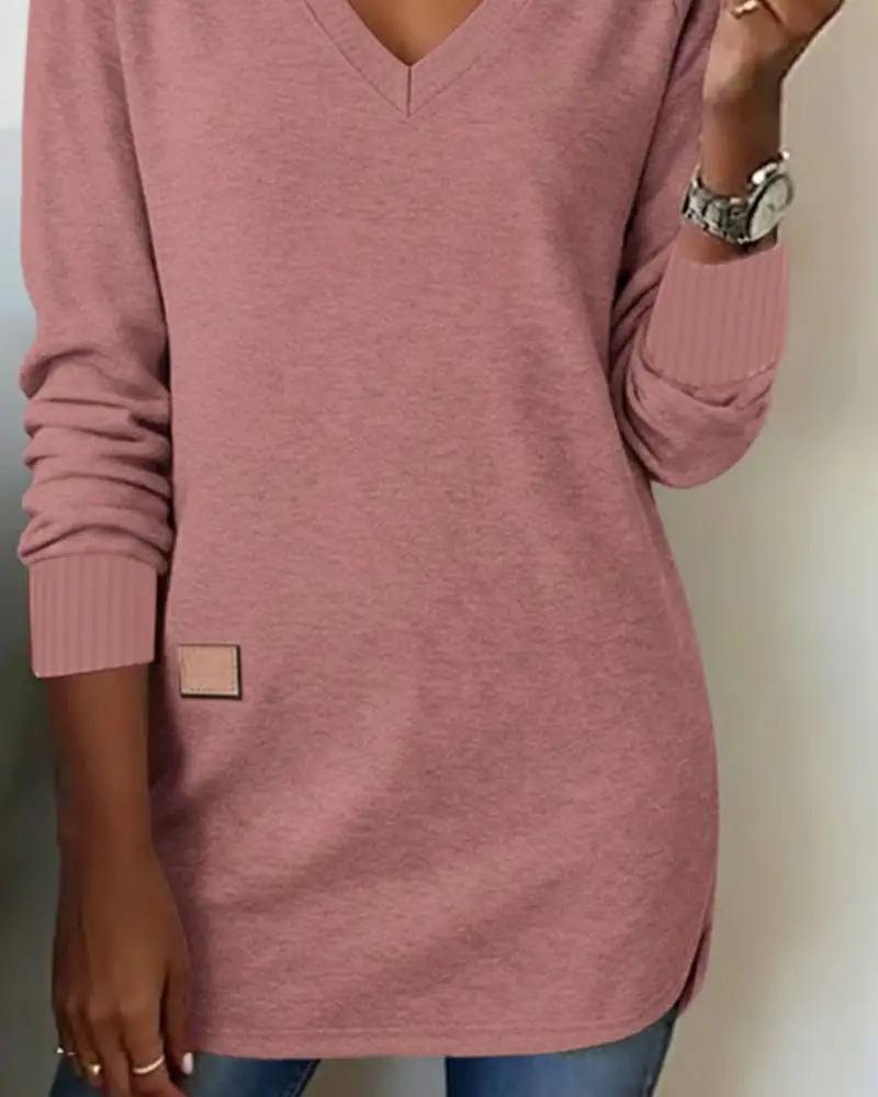 【🔥10k+ Sold】V-Neck Stylish Sweatshirt