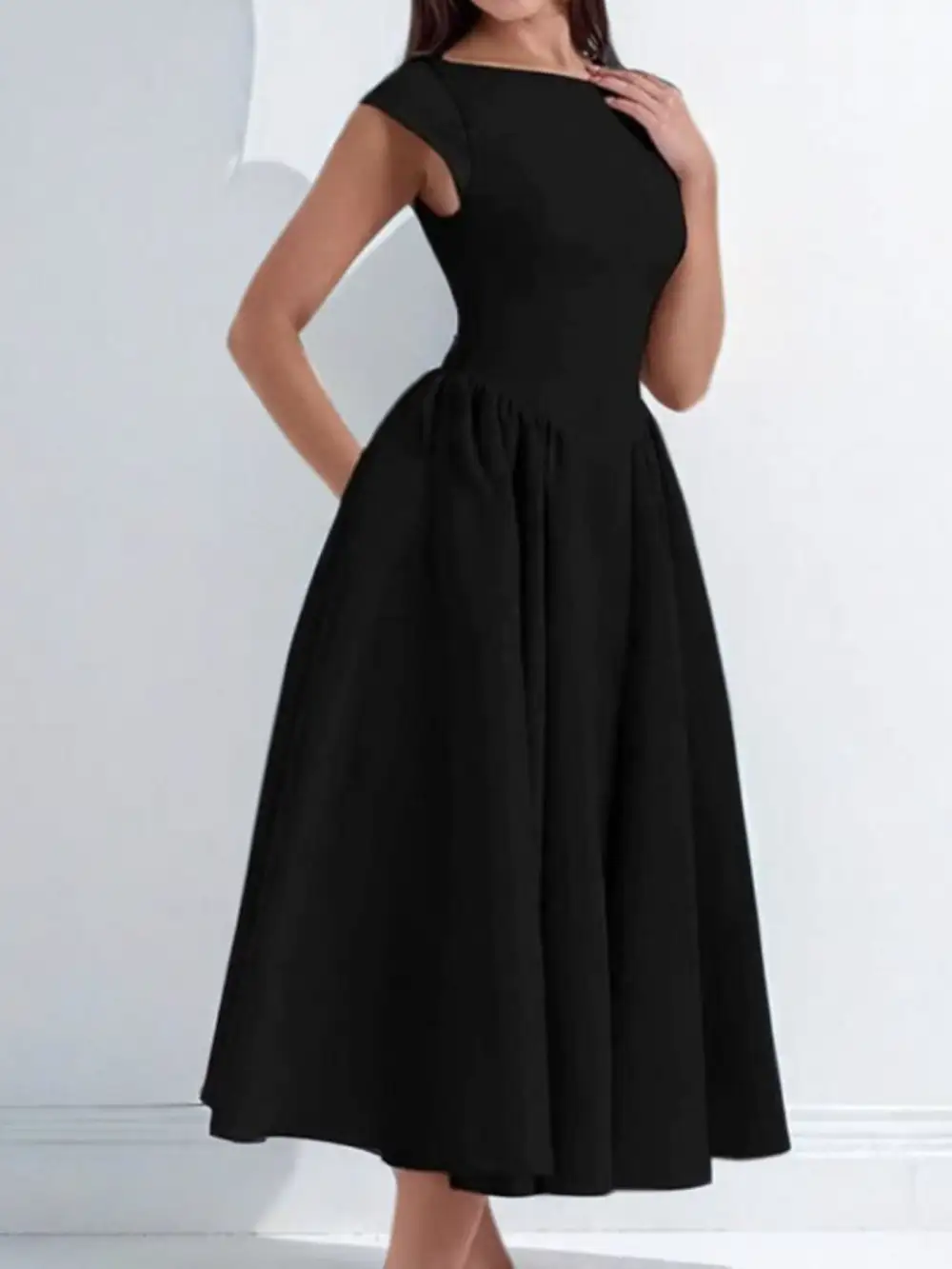 A Line Midi Dress