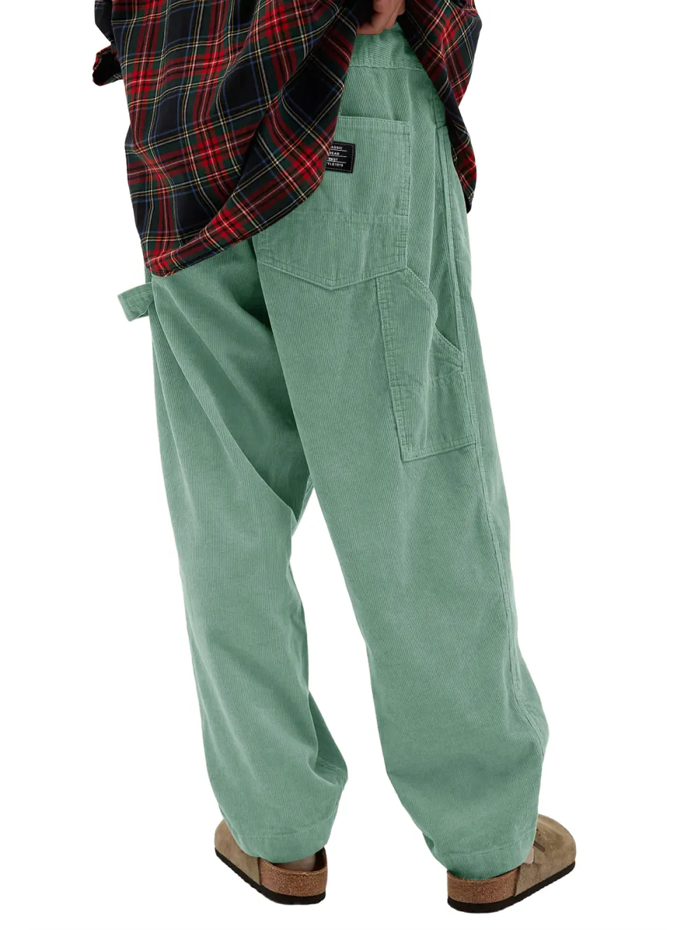 Structured Corduroy Utility Pocket Pants
