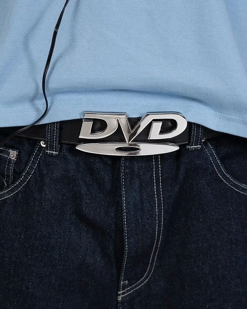 Disc Buckle Women's Belt