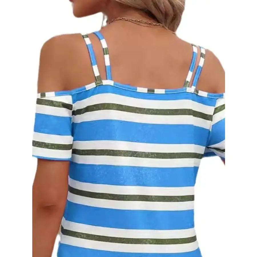 Cold Shoulder T Shirt Tank