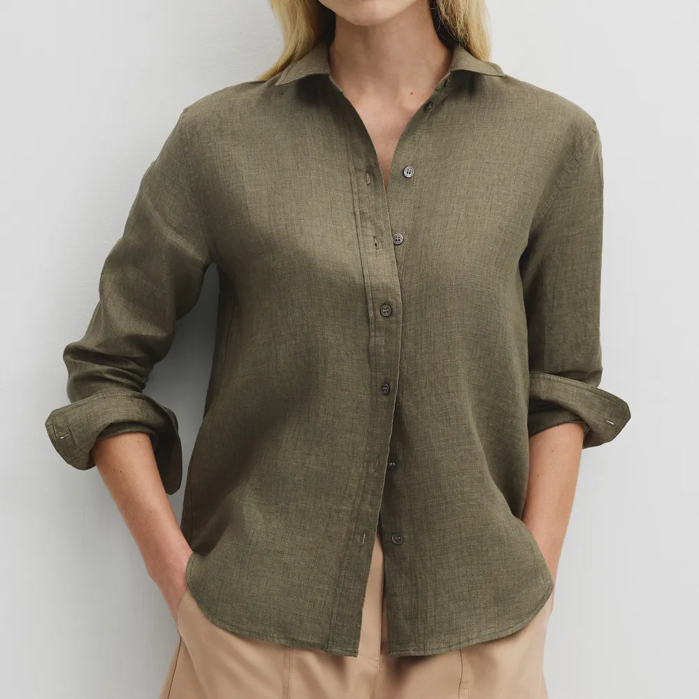 Women's Refined Linen Shirt