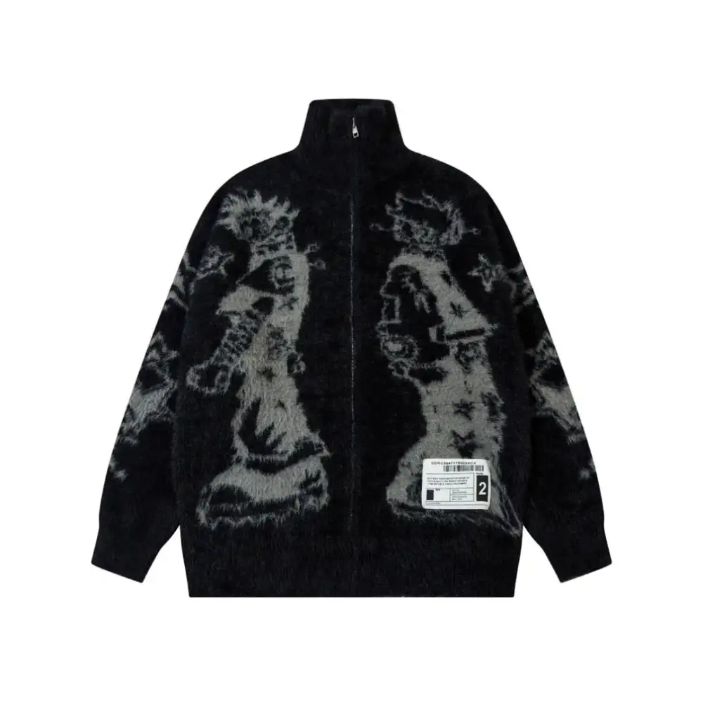 Full Zip Sweater Jacket
