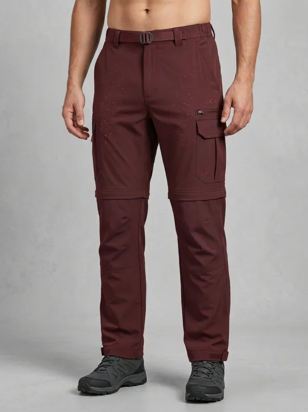 Men's Field Travel Waterproof Zip-Off Tactical Cargo Pants