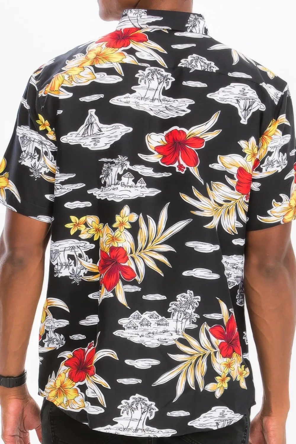 Everyday Men's Print Button-Down Shirt