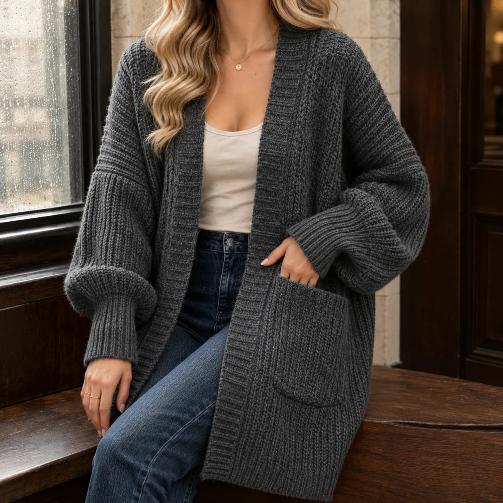 Chunky Knit Cardigan
