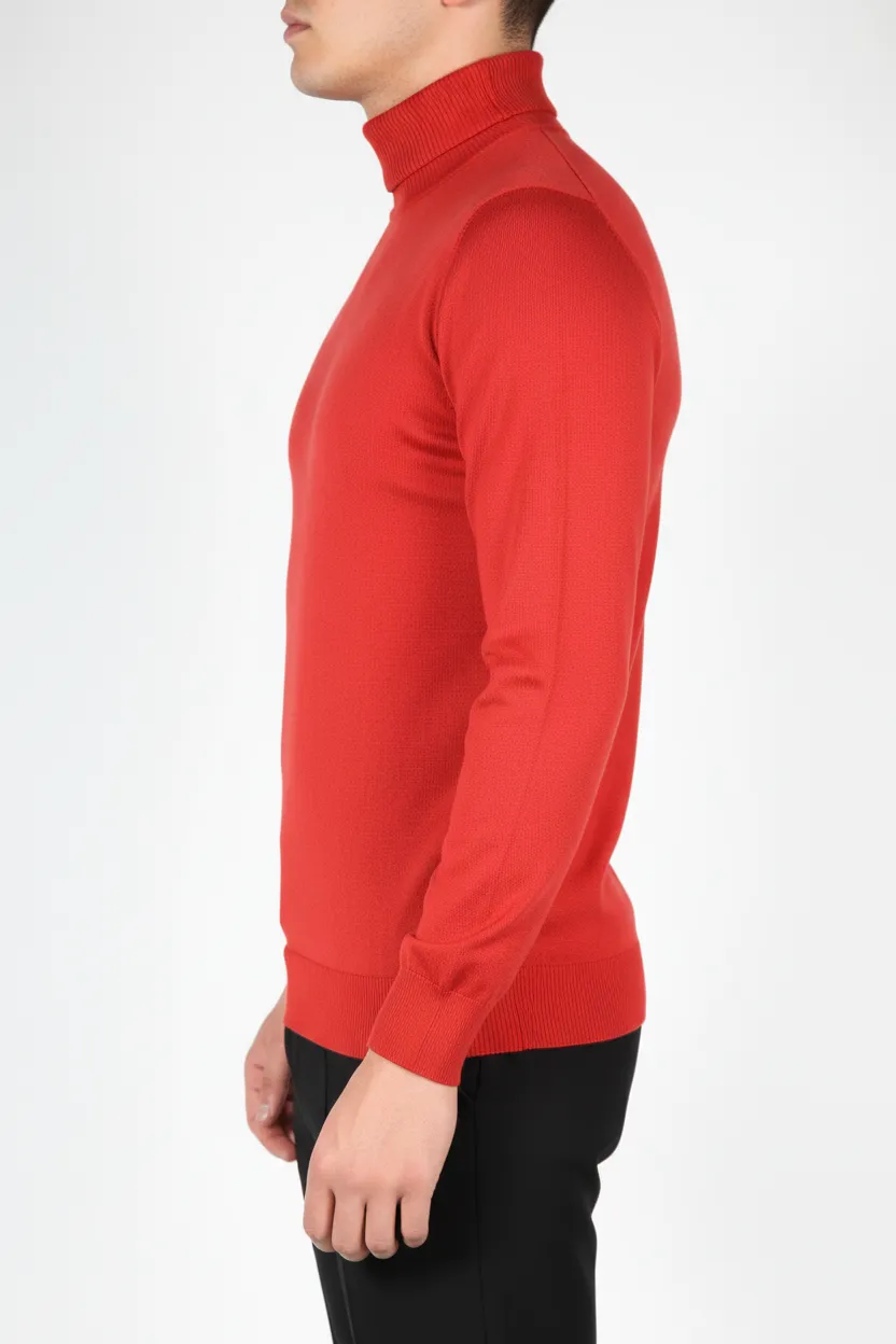 Classic Refined Everyday Turtleneck Sweater