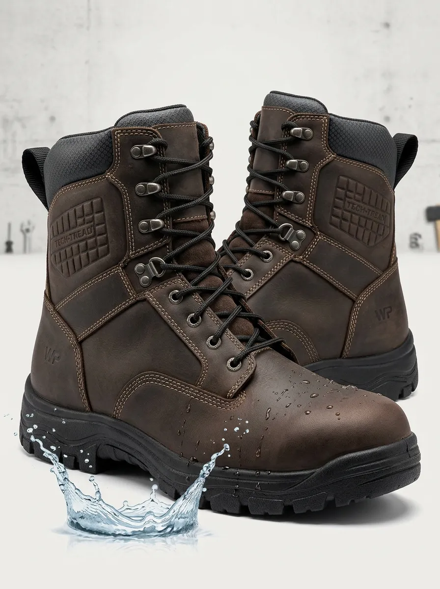 Daily Daily Wear Men' Waterproof Work Boots