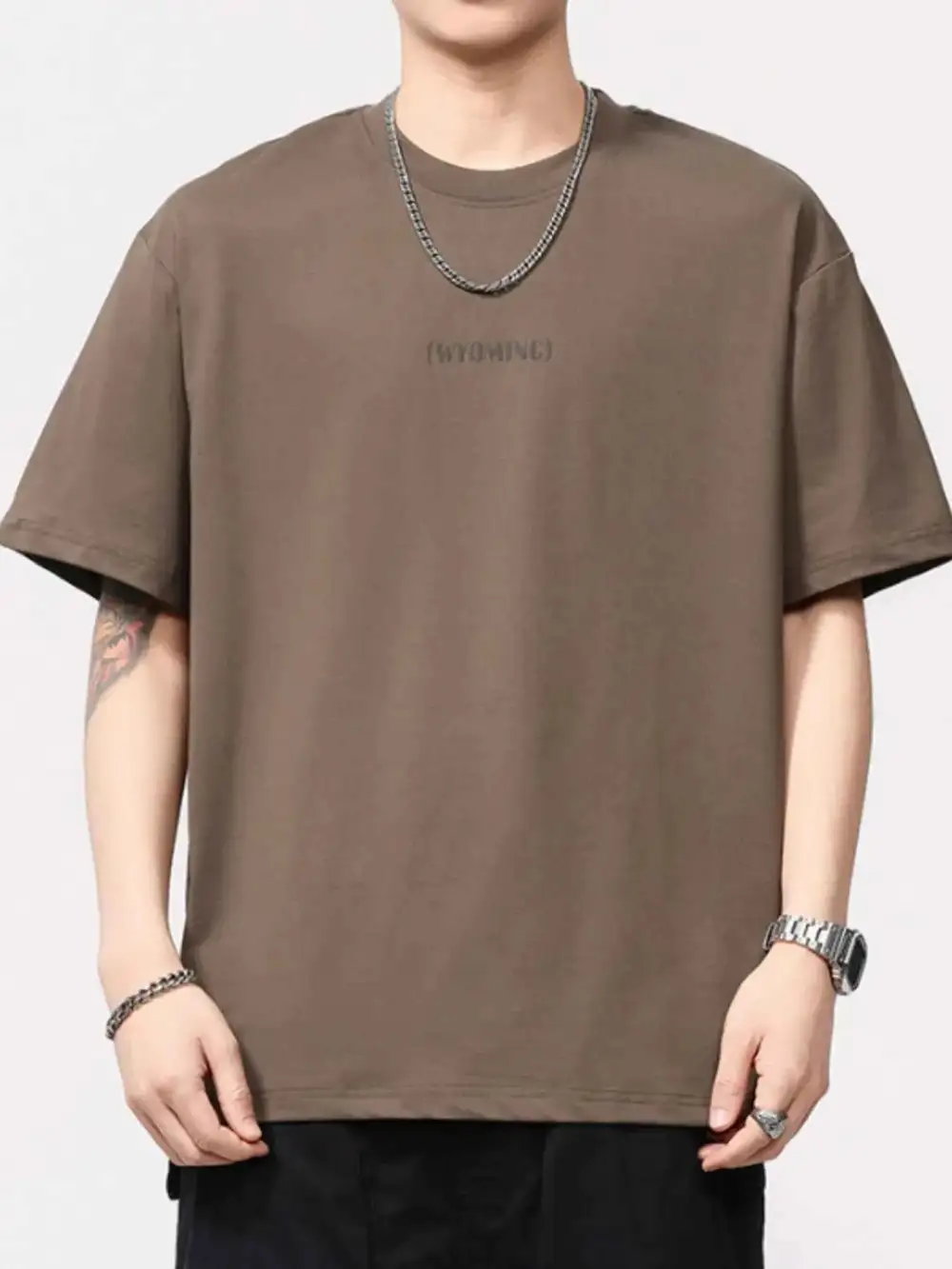 Versatile Round Neck Short Sleeve T-Shirt