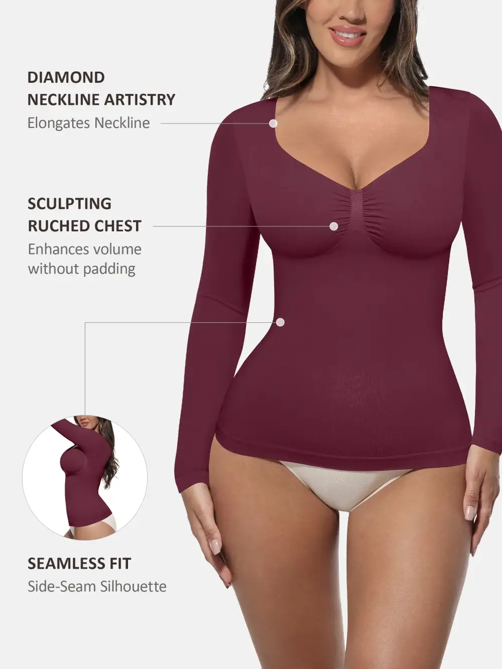 Smooth Support Shaping Bodysuit