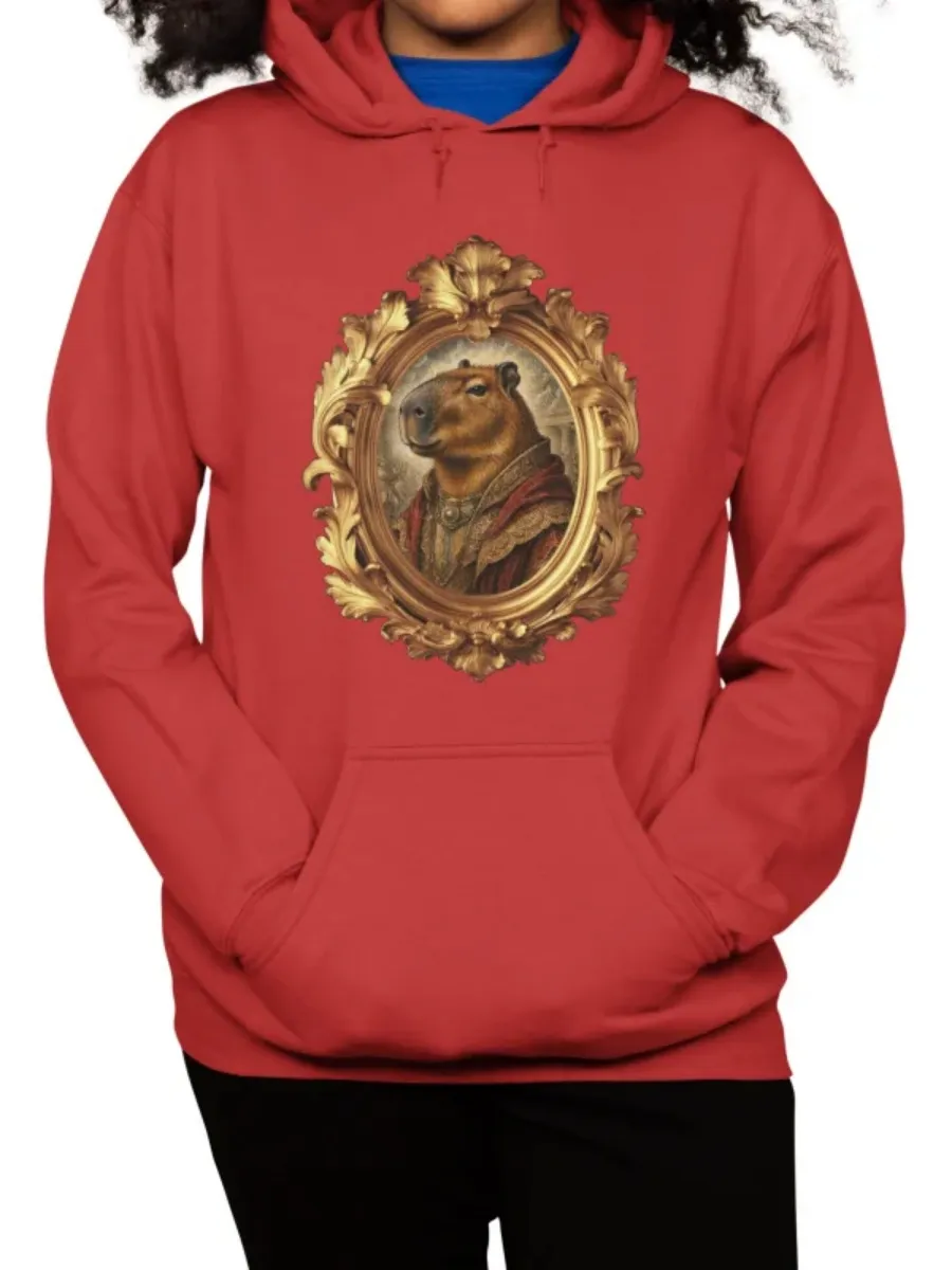 Capybara Frame Art Hoodie