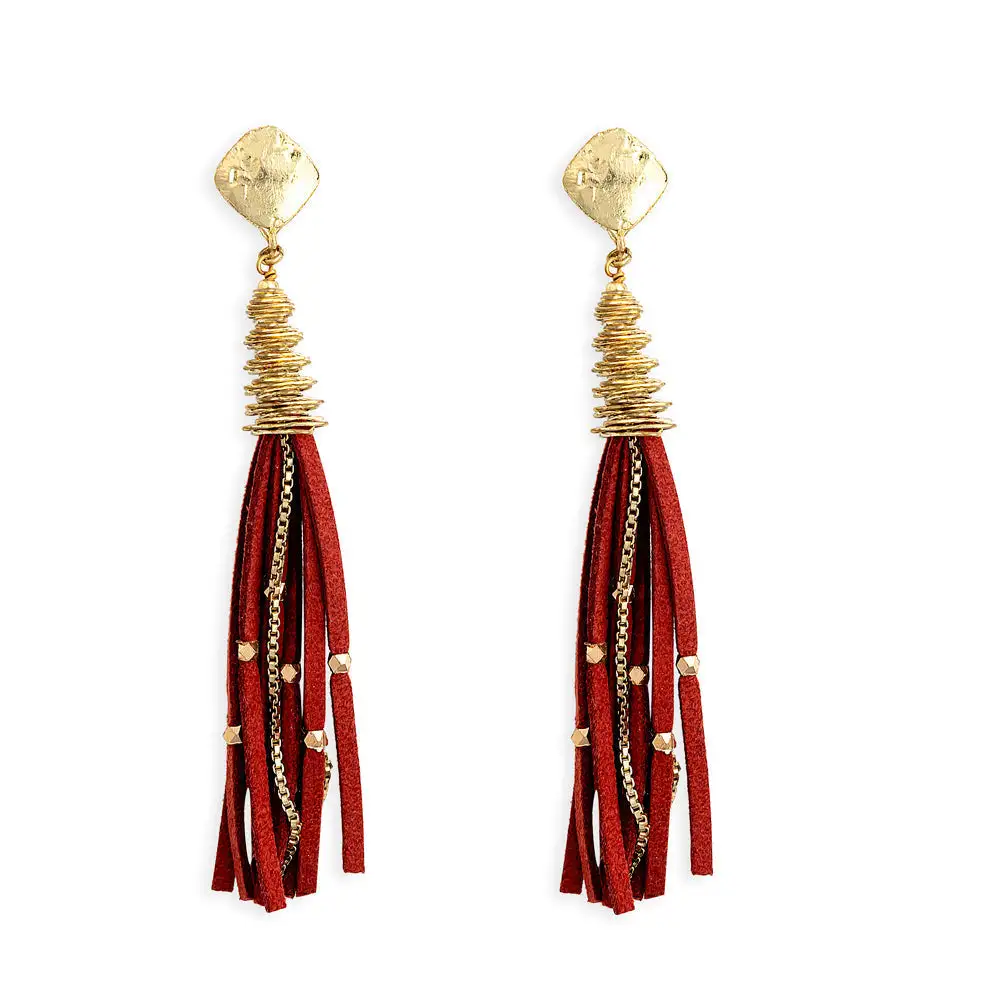 Polished Artful Statement Earrings