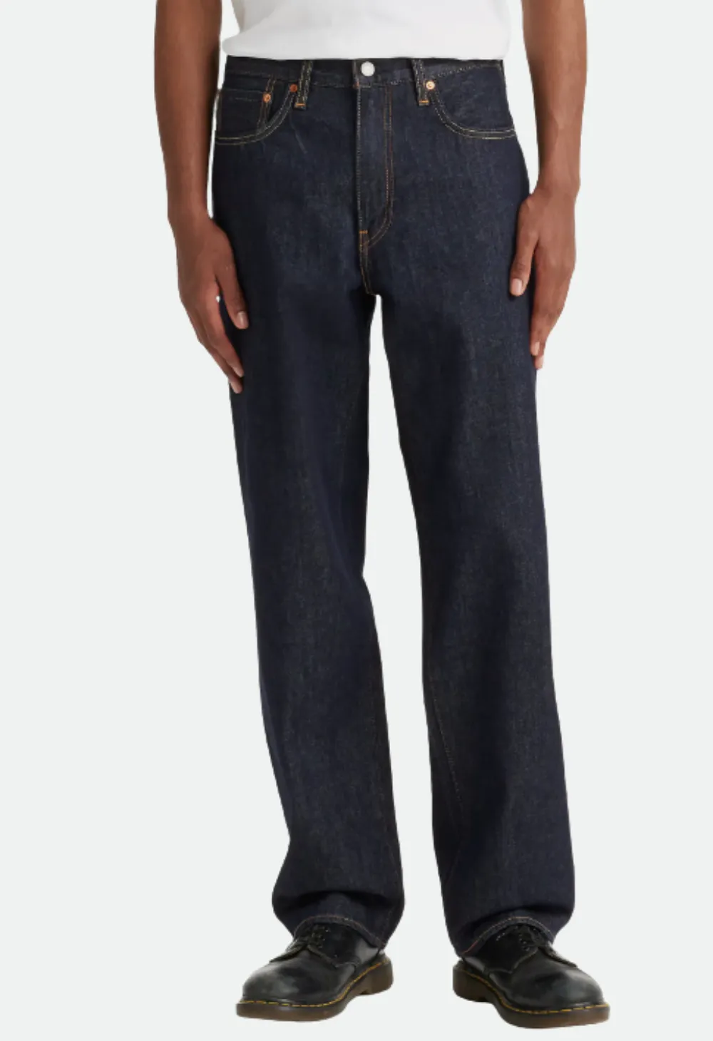 Men's Straight Leg Loose Fit Jeans