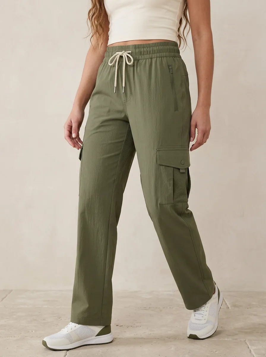 Pocket Breathable Breathable Cargo Pants