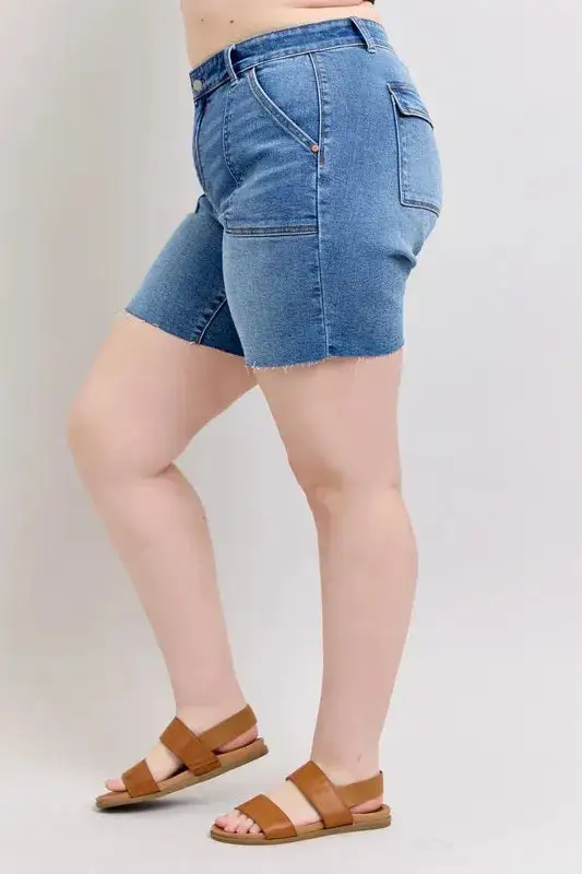 Pocket Detail Relaxed Bermuda Shorts