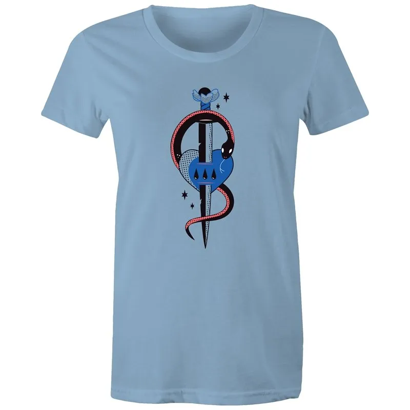 Caduceus Symbol Graphic T-Shirt