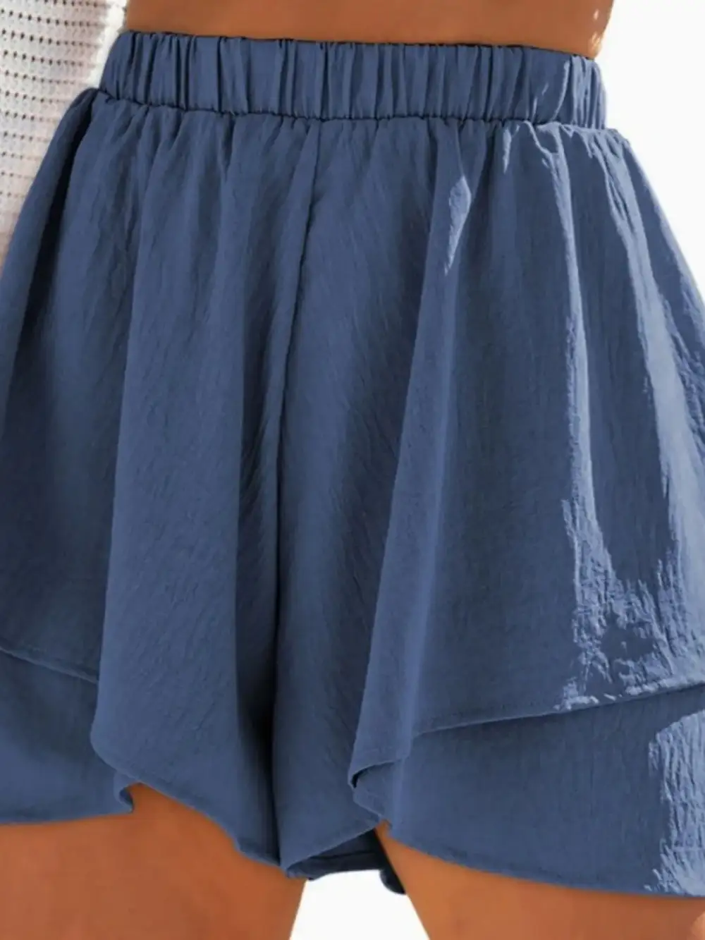 Lounge Elastic Waist Shorts