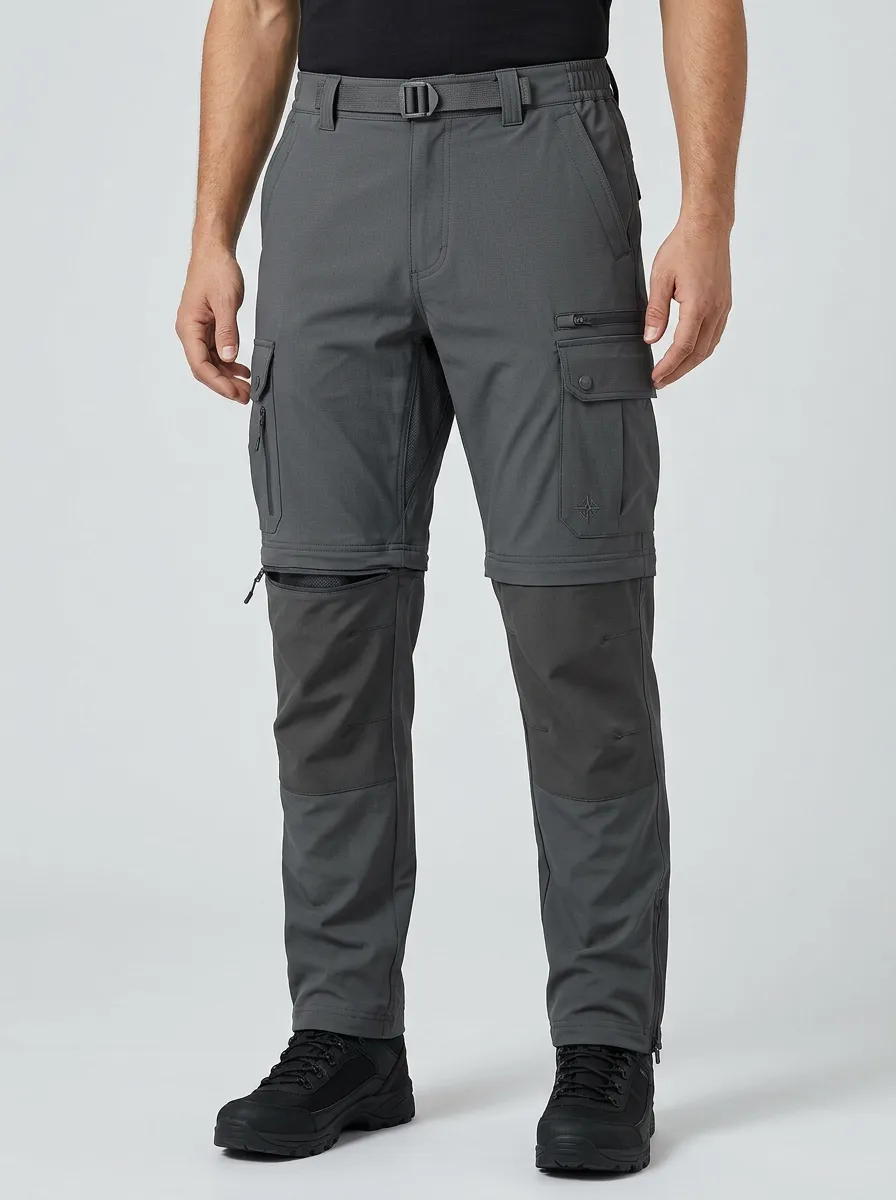 Men's Range Utility Waterproof Zip-Off Tactical Cargo Pants