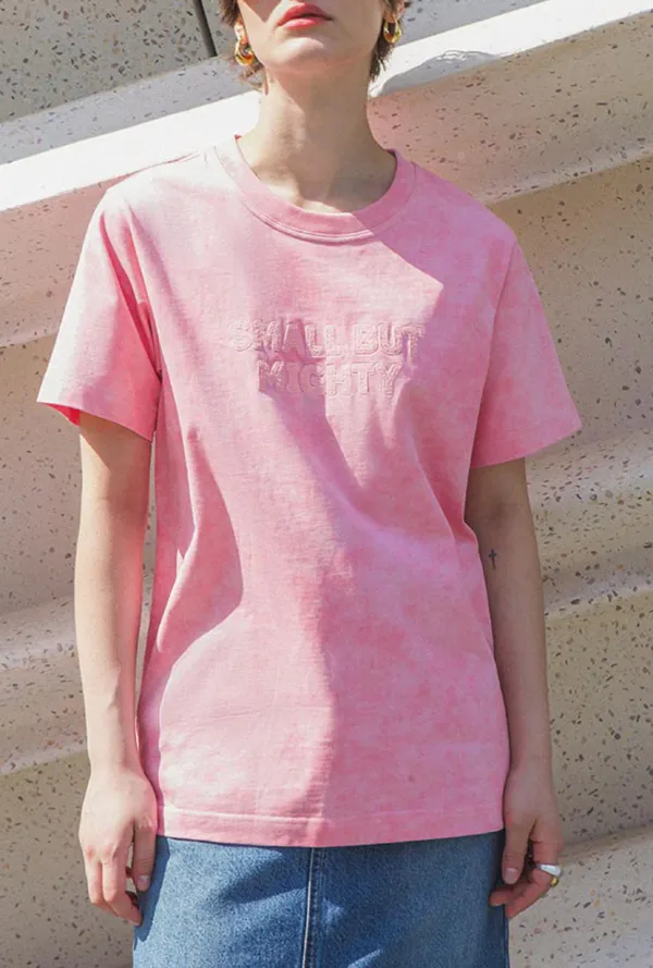 Cotton T-shirt - Pink