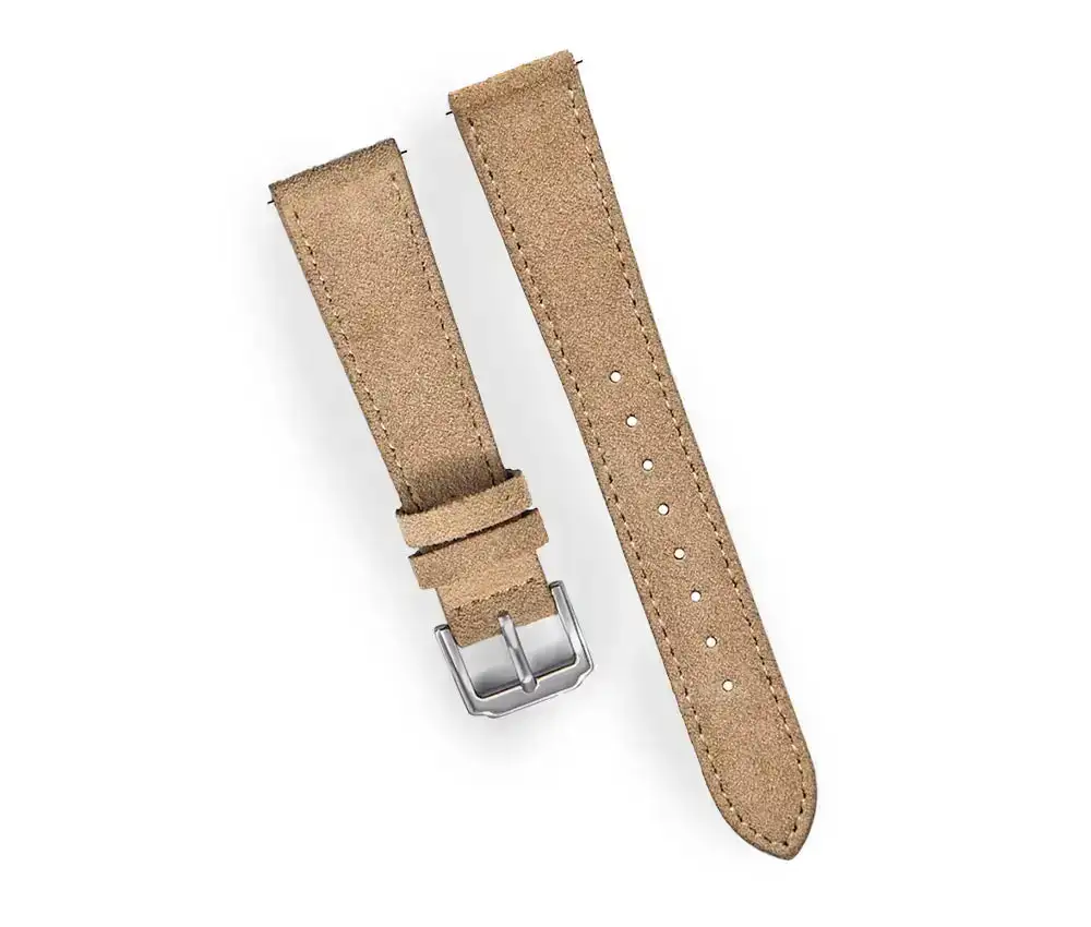 Suede Leather Watch Strap