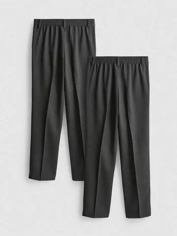 7-15yrs | 2pk Easy Iron School Trousers