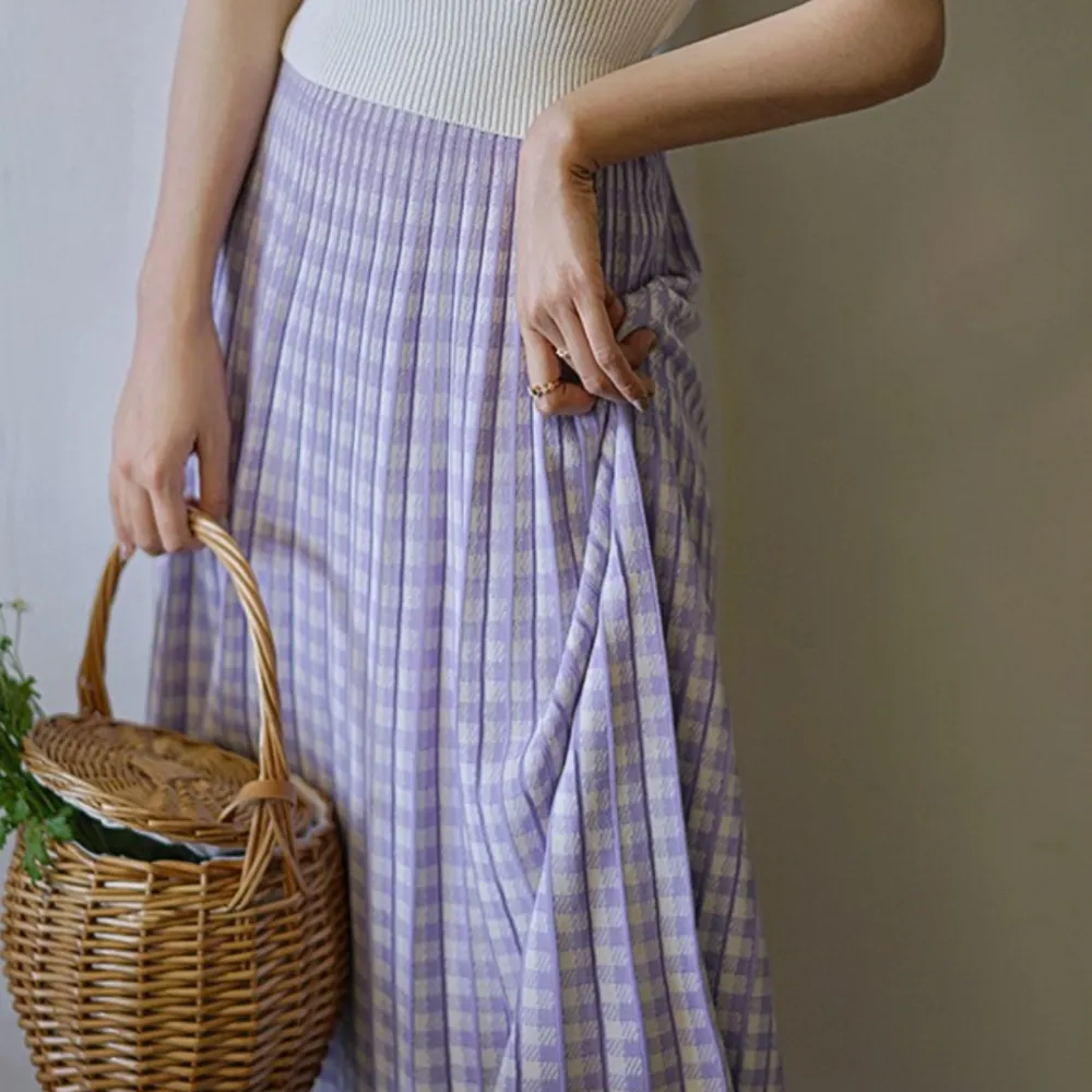 Urban Easy Everyday Casual Knit Skirt