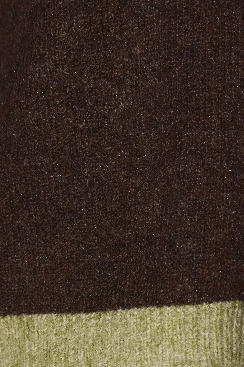 Contrast Hem Cardigan