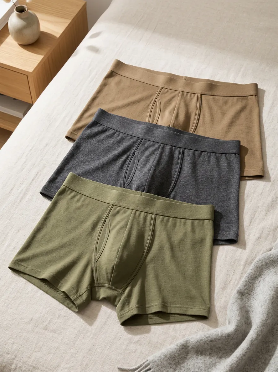 Men's Everyday Essentials Boxer Briefs Set