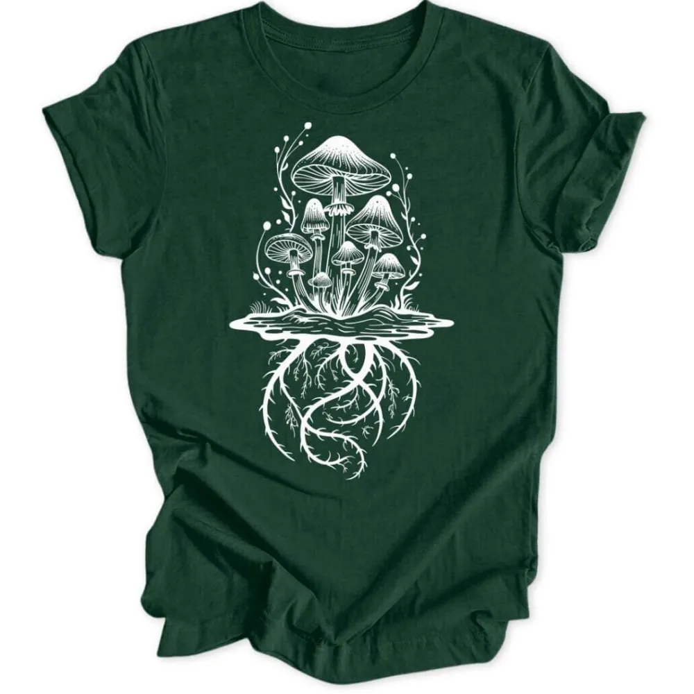 Mushroom Roots Unisex T-Shirt