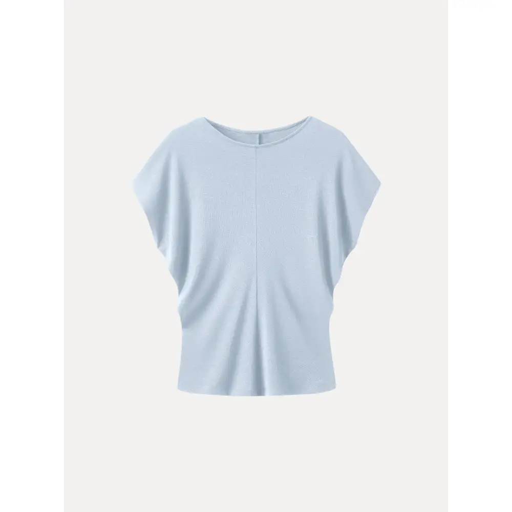 Round Neck Relaxed Summer Top