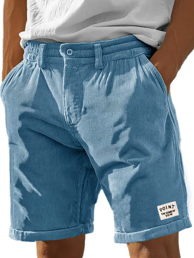 Workwear Corduroy Pocket Shorts