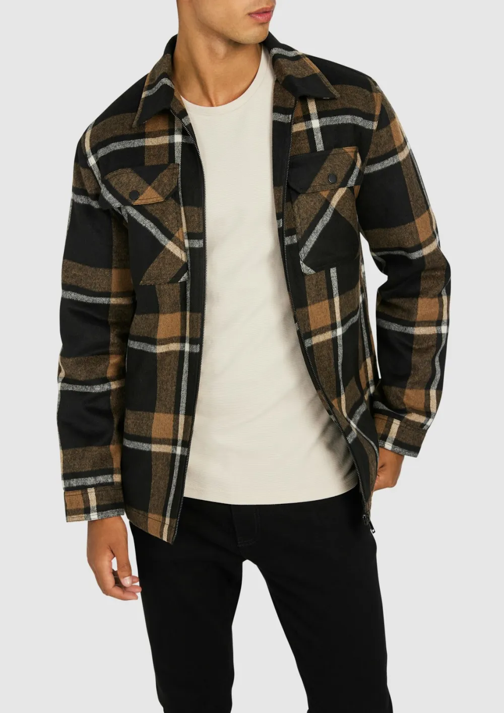 Men's Retro Classic Plaid Jacket