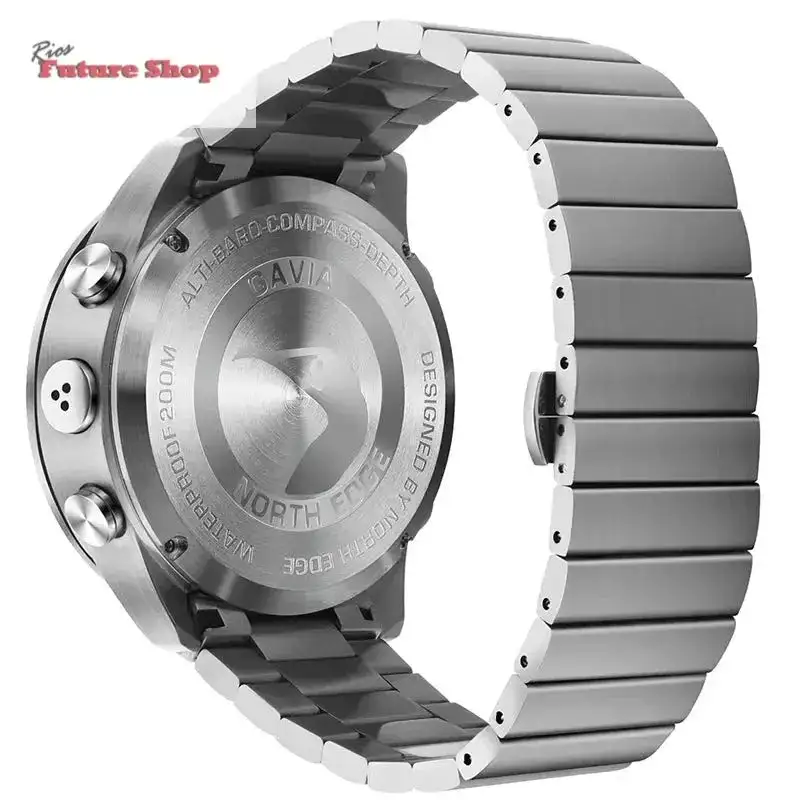 Designer smartwatch. Luxury and design in metal