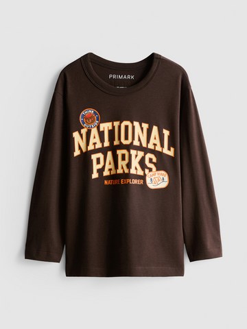 1-9yrs | Pure Cotton Long Sleeve T-Shirt detail 2