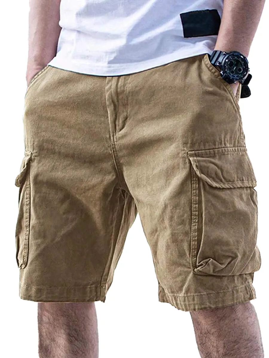 Relaxed Utility Pocket Shorts