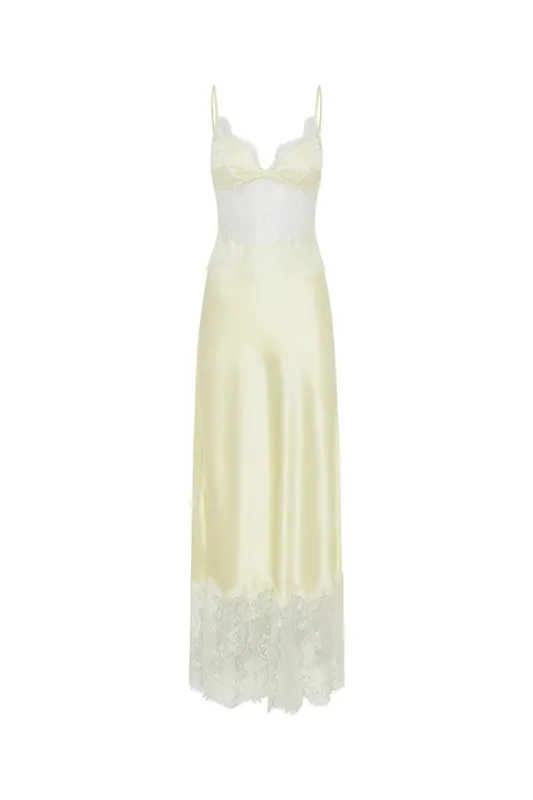 Lemon Maxi Dress