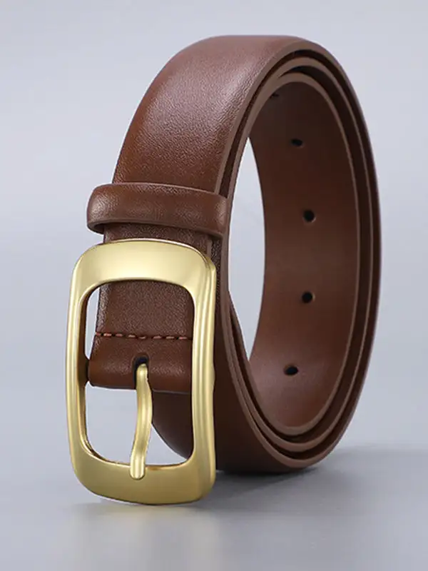 Vintage Office Buckle Belt